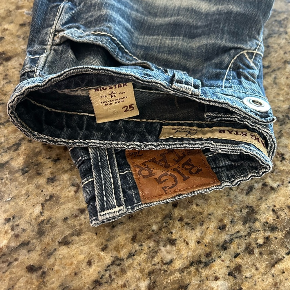 Big Star Men's Distressed Denim Jeans